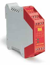 Omron-44510-1031 Autres relais Electromechanical Relay 24VDC 24VAC 3PST-NO/DPST-NC(114x22.5x99)mm DIN Rail Safety Relay