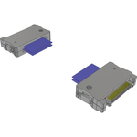 Samtec-ERCD-025-06.00-TEU-TEU-3-1 Kabelbaugruppen Koaxial Cable Assembly Coaxial 0.15m 34AWG Board to Board to Board to Board M-M EDGE RATE® Bag