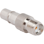 Conn QMA-SMA Adapter 0Hz to 18GHz 50Ohm ST RCP/RCP Gold