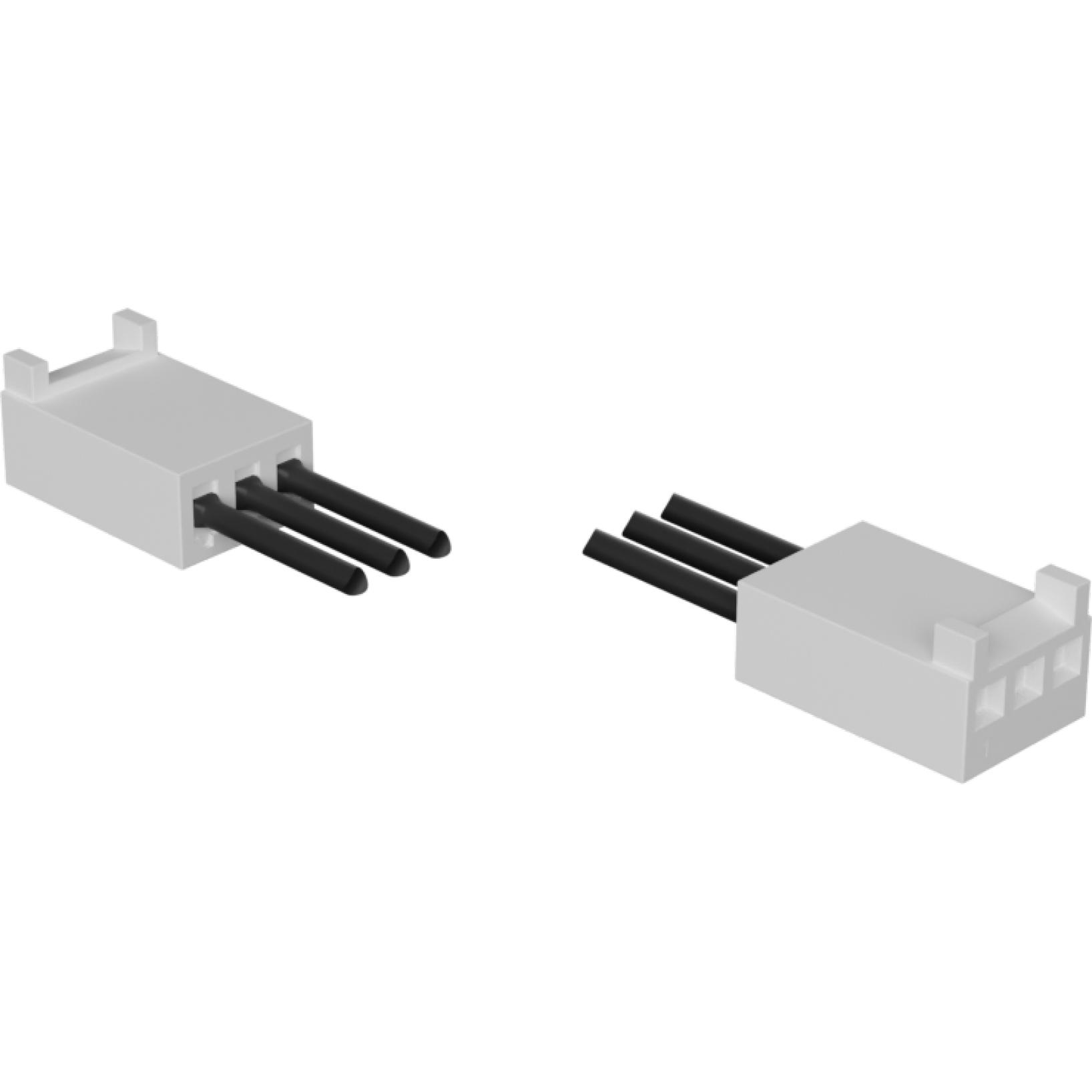 Molex-2177961032 Andere Kabelbaugruppen Cable Assembly UL 11028 0.3m 22AWG Wire to Board to Wire to Board 3 to 3 POS F-F Crimp-Crimp