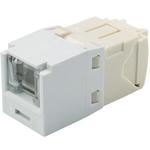 Cat6 Spring Shuttered Jack, TG Style, AW