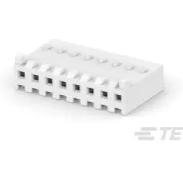 TE Connectivity-2132189-8 Connector Discrete Wire Housing Conn Housing RCP 8 POS 3.96mm Crimp ST Cable Mount Natural Bag