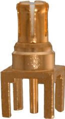 Cinch Connectivity Solutions-133-3801-201 RF-Steckverbinder Conn MCX 0Hz to 6GHz 50Ohm Solder ST Thru-Hole PL Gold