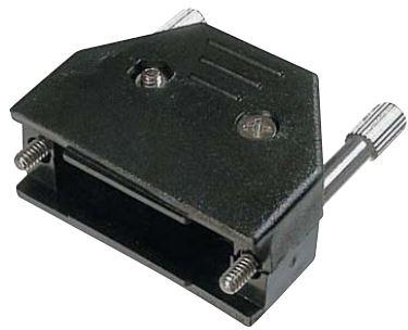 Assmann WSW components, Inc-AKSUN 37V-T Connector Accessories Connector Accessories 37 POS D-Sub Cover Polycarbonate Metalized