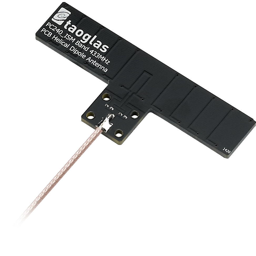 Taoglas-PC240.09.0300K Antennas Antenna Screw -3.14dB Gain Bag