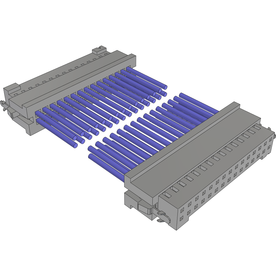 Samtec-S2SD-15-26-L-12.00-DR-NDX Cable Assembly Other Cable Assembly Discrete Wire 0.304m 26AWG Socket Strip to Socket Strip 30 to 30 POS SKT-SKT Crimp-Crimp TIGER EYE™ Layer