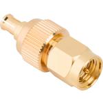 Conn SMA-MCX Adapter 0Hz to 6GHz 50Ohm ST PL/PL Gold