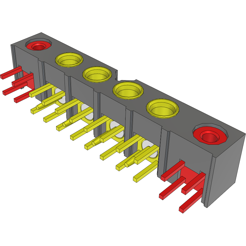 Samtec-GRF1-J-P-04-E-RA-TH1-E Raccordement FR Conn RF System 0Hz to 6GHz 50Ohm Solder RA Thru-Hole F Gold Over Nickel Tube