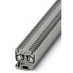 Conn Mini Feed-Through Terminal Block F 2 POS Spring Cage T DIN Rail 24A