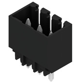 Weidmuller-1842330000 Steckverbinderleisten und Leiterplattenbuchsen Conn Shrouded Header (4 Sides) M 3 POS 3.5mm Solder ST Top Entry Thru-Hole Box
