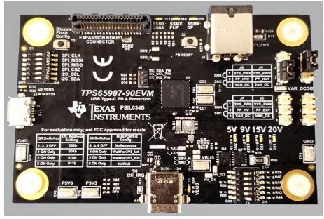 Texas Instruments-TPS65987-90EVM Entwicklungssätze und Werkzeuge TPS65987 USB Interface IC Evaluation Board