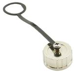 Metal Sealing Cap with Rubber Lanyard