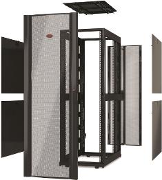 American Power Conversion-AR3307X609 Kästen, Gehäuse und Gestelle Black Floor Mount Server Rack