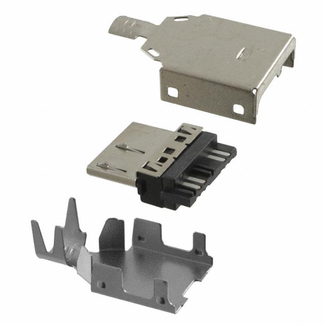 CnC Tech, LLC-1003-026-22300 Connector USB Conn Micro USB 3.0 Type B PL 10 POS Solder ST Cable Mount 10 Terminal 1 Port