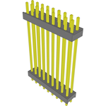 Conn Board Stacker HDR 18 POS 2.54mm Solder ST Top Entry Thru-Hole Bulk