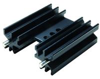 Assmann WSW components, Inc-V8813Y Heat Sinks Heat Sink Passive Vertical Thru-Hole Aluminum 6063 8.8°C/W Black Anodized