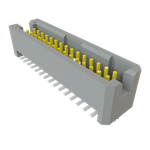 Conn Shrouded Header (4 Sides) HDR 30 POS 1.27mm Solder ST Top Entry SMD TIGER EYE™ Tube