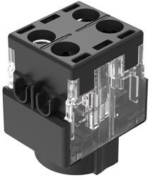 EAO-61-8675.11 Bloques de contacto Contact Blocks N.O./N.C. SPST/SPST Screw 5A 250VAC 250VDC