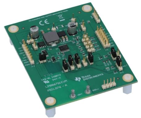 Texas Instruments-LP8867Q1EVM Placas y kits de desarrollo de administración de potencia LP8867-Q1 LED Driver 45V Output Evaluation Board Automotive AEC-Q100