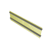 Conn Board Stacker HDR 36 POS 2.54mm Solder ST Top Entry Thru-Hole Bulk