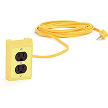 Molex-446 Assemblaggio cavo Altro Multiple Outlet Box, Rigid, Self-Extinguishing Vinyl, Nylon Cover, Box only