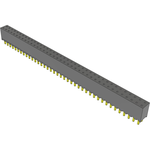 Conn Socket Strip SKT 78 POS 2mm Solder ST Top Entry Thru-Hole Tube