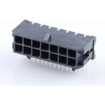 Conn Wire to Board HDR 14Power POS 3mm Solder RA Side Entry Thru-Hole Micro-Fit 3.0 Tray