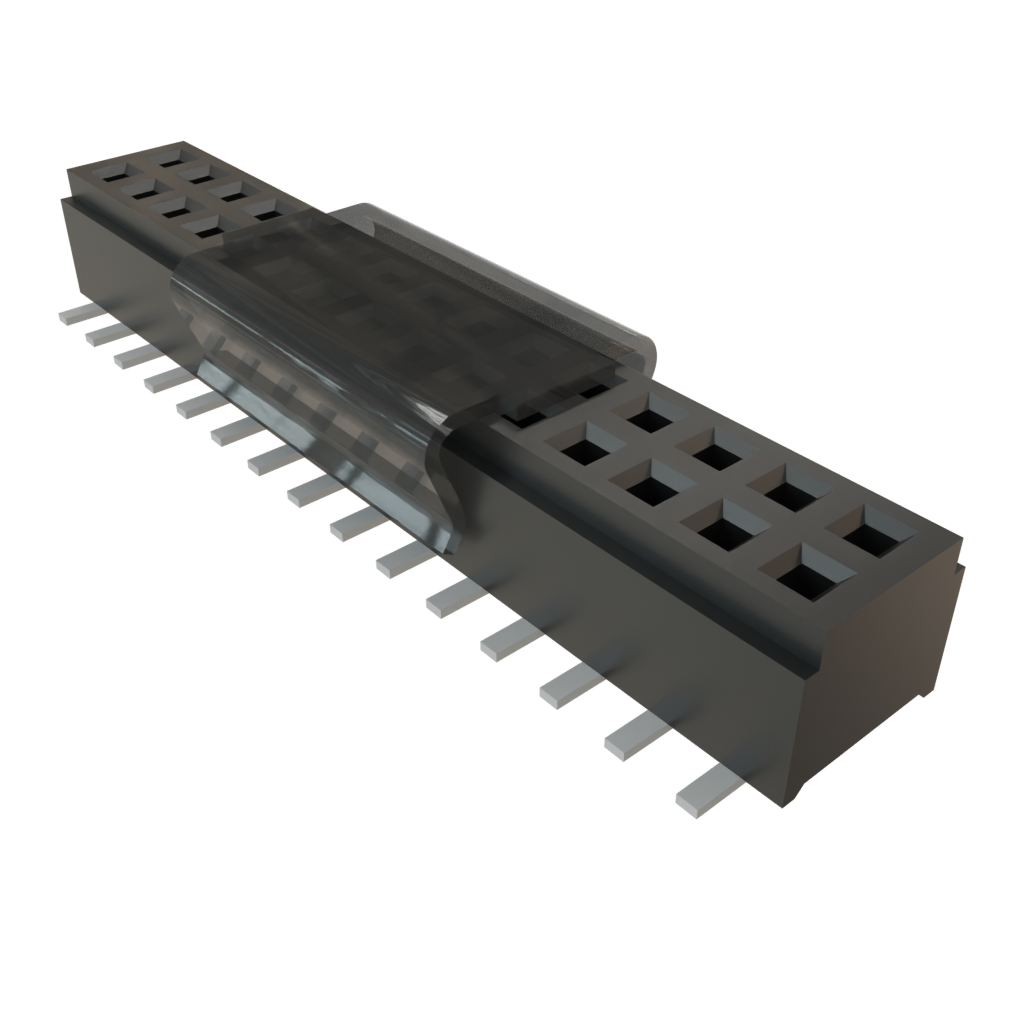 Samtec-CLM-115-02-F-D-P Piastre connettori e prese PCB Conn Micro Socket Strip SKT 30 POS 1mm Solder ST SMD Tube