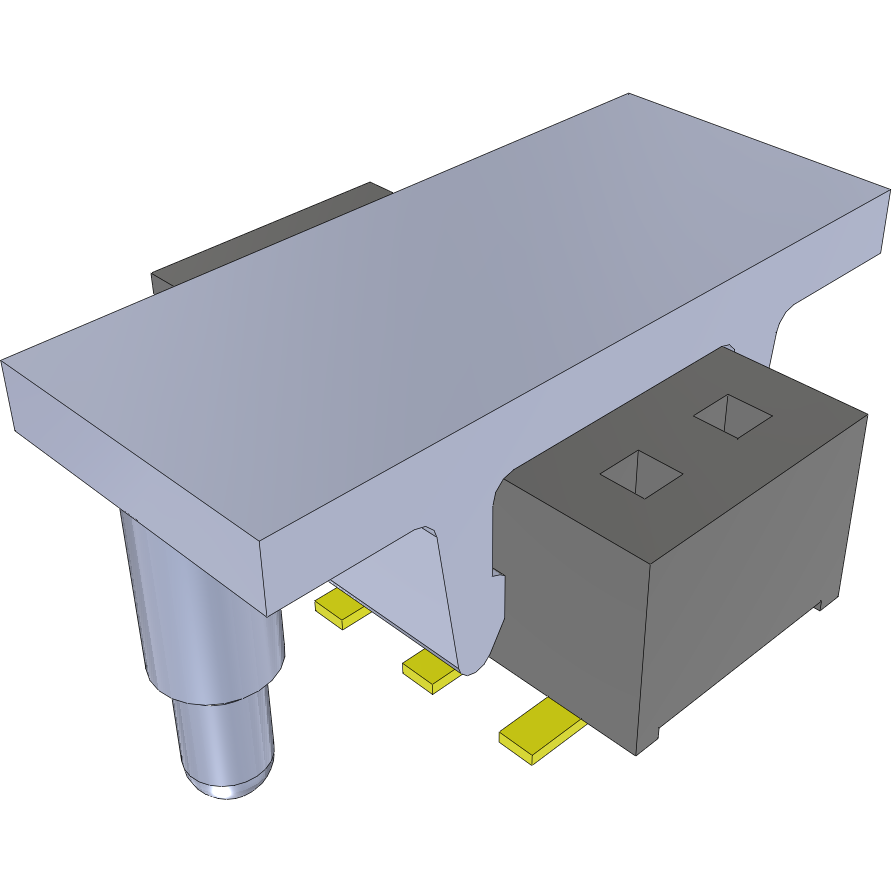 Samtec-CLP-105-02-G-D-PA Connector Headers and PCB Receptacles Conn Socket Strip SKT 10 POS 1.27mm Solder ST Top Entry SMD TIGER CLAW™ Tray