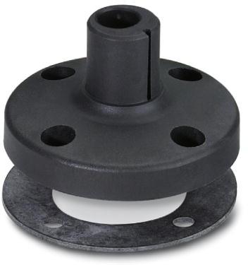 PHOENIX CONTACT-2700163 Lighting Accessories Foot for tube 25 mm, plastic, black