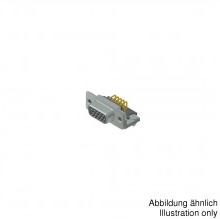 CONEC-164A18219X Steckverbinder, D-Sub Conn D-Sub SKT 15 POS Solder RA Thru-Hole 15 Terminal 1 Port
