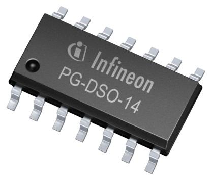 Infineon Technologies AG-TLE42694GMXUMA2 Linear Regulators LDO Regulator Pos 5V 0.15A Automotive AEC-Q100 14-Pin DSO T/R