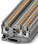 PHOENIX CONTACT-PT 6-TWIN Steckverbinder, Klemmenblöcke Conn Feed-Through Terminal Block 3 POS Push-In Spring G DIN Rail/T DIN Rail 41A