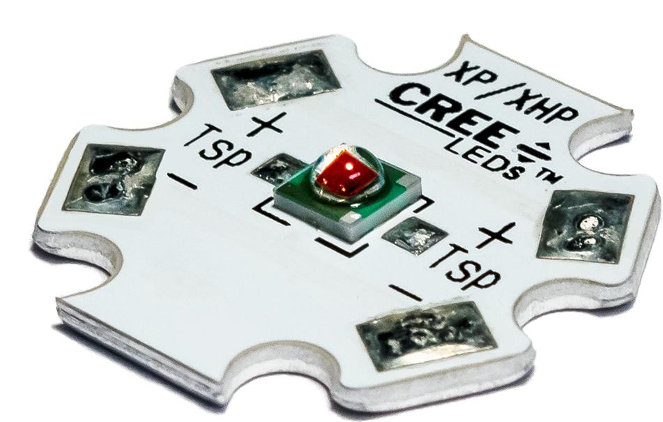 NewEnergy LLC-XPEEPR-L1-0000-00C01-SB01 LED-Module LED Modules Uni-Color Red Tray