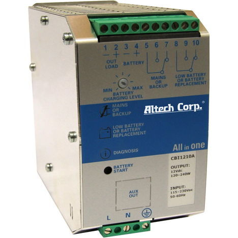 Altech Corporation-CBI243A Alimentation électrique ininterruptible UPS DC DIN Rail 24V
