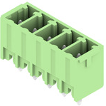 Weidmuller-1793640000 Embases de raccordement et réceptacles PCB Conn Shrouded Header (4 Sides) HDR 5 POS 3.81mm Solder ST Top Entry Thru-Hole Box