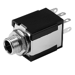 CUI Devices-SJ-63013G Steckverbinder für Audio und Video Conn Audio Jack F 4 POS Solder Lug ST Panel Mount 5 Terminal 1 Port Bulk