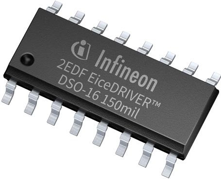 Infineon Technologies AG-2EDF7175FXUMA2 Gate driver e Driver di potenza Driver 4A 2-OUT High Side/Low Side Half Brdg Non-Inv 16-Pin DSO T/R