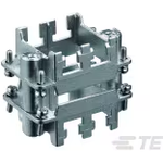 Connector Accessories Female Module Frame Straight Zinc Alloy Die Cast Zinc
