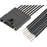 Cable Assembly UL 11028 0.1m 22AWG Wire to Board 8 POS M Crimp Bag