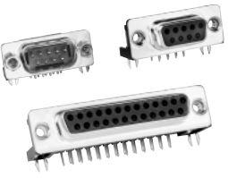 ADAM TECH-DE09-SL-23 Connector D-Subminiature Conn D-Sub SKT 9 POS 1.38mm Solder RA Thru-Hole 9 Terminal 1 Port Tray