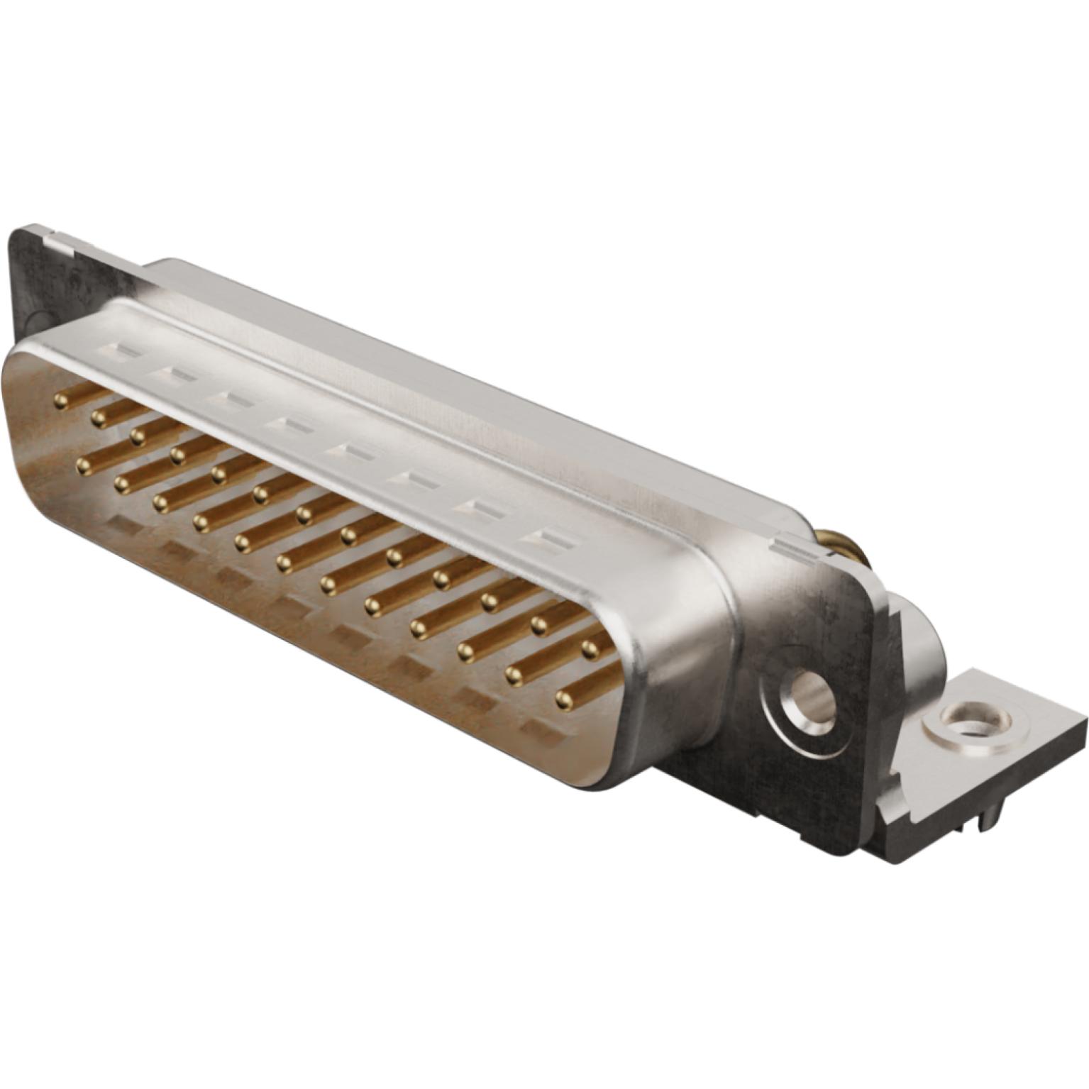 Molex-1731090178 D-超小型连接器 Conn D-Sub M 25 POS 1.4mm Solder RA Thru-Hole 25 Terminal 1 Port FCT Products Carton