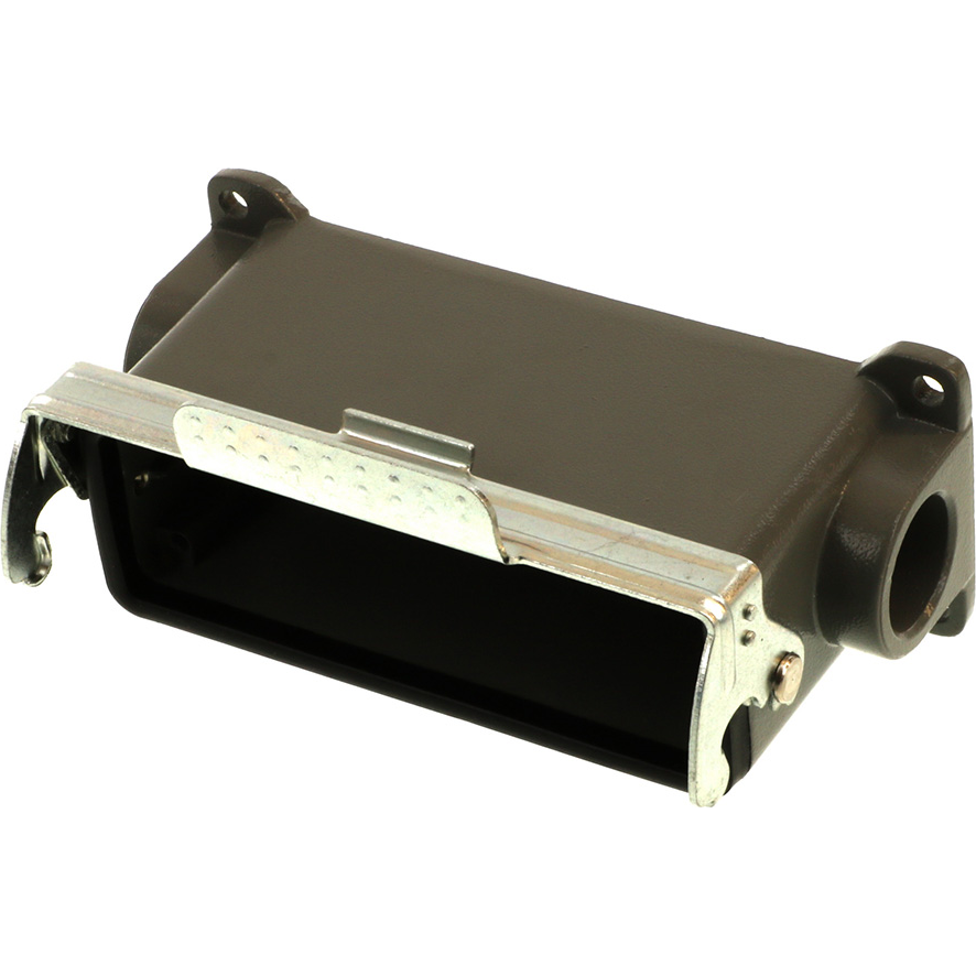 Molex-7824.6357.0 Adaptadores de manguitos ajustables Housing 90° 24 Shell Size Polyester Powder Die Cast Aluminum GWconnect®