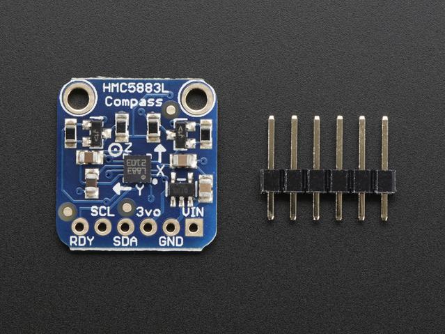 Adafruit Industries-1746 Sensor Development Boards und Kits Triple-axis Magnetometer (Compass) Board - HMC5883L