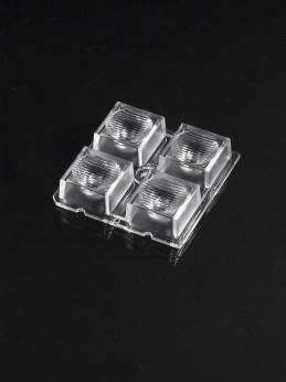 LEDIL OY-C15925_HB-2X2-ON Lentes ópticos Rectangular Optical Lens Clear PMMA Screw Box