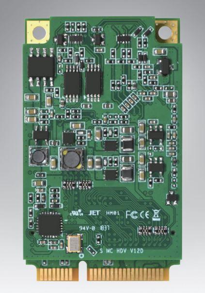 Advantech-DVP-7612HE Schnittstellenmodule 1-ch Full HD H.264 Mini PCI Video Capture Card with SDK