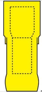 3M-MNU10-250DFIX Steckverbinderanschlüsse Butt Terminal 10-12AWG F Bottle