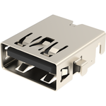 Amphenol Communications Solutions-GSB311427FHR Connector USB Conn USB 3.0 Type A RCP 9 POS 1mm Solder RA Thru-Hole 9 Terminal 1 Port T/R