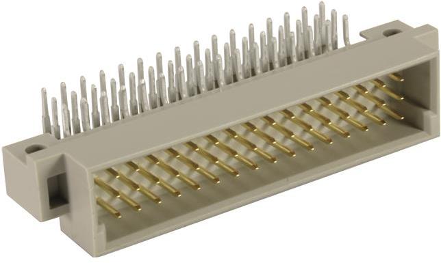 HARTING-09231486951 Blackplane del conector Conn Backplane M 48 POS 2.54mm Solder RA Thru-Hole