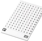 PHOENIX CONTACT-0804293:0001 Steckverbinderzubehör Connector Accessories Marker Card White